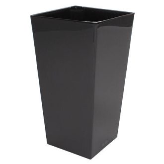 Elise Lesk díszes virágcserép antracit átmérő 15 cm