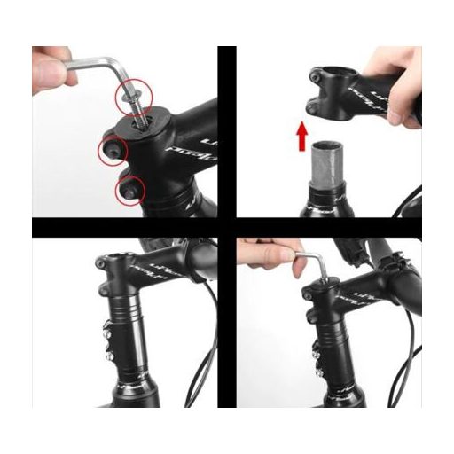 Kormányszár emelő ezüst változat 41446