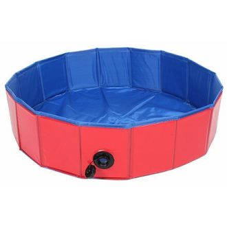 Splash dog pool red diameter 80 cm