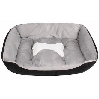 Comfy dog bed black dimension S