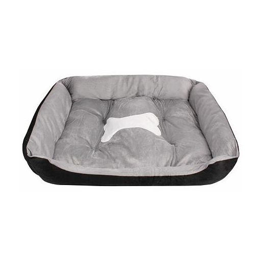 Comfy dog bed black dimension S