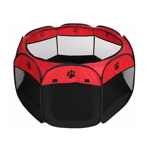 Pet Octagonal pet fence red-black variant 42943