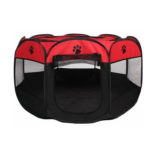 Pet Octagonal pet fence red-black variant 42943
