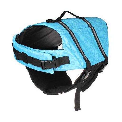 Dog Swimmer mentőmellény kutyáknak, kék ruházat, XS méret