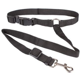 Safer 2.0 kutyaülés öv, fekete színben