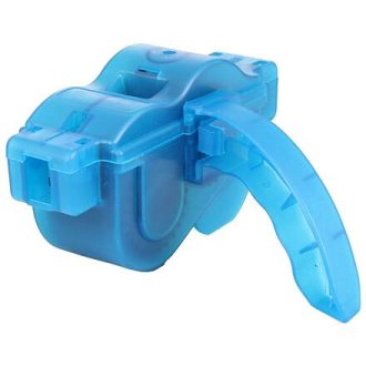 Tisztító kerékpár láncmosó kék színben