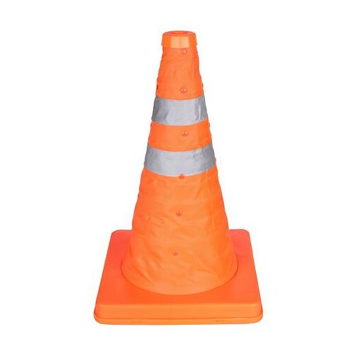 Teleszkópos összecsukható kúp magasság/szélesség 50 cm