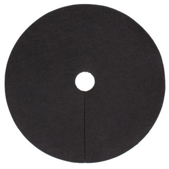 Mulching fabric circle 10 pcs diameter 72 cm