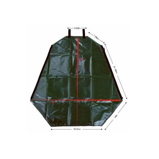 Fazsák 75 literes öntözőzsák zöld színben