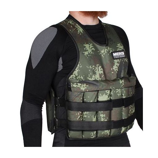 Hercules 10 kg weight vest color green