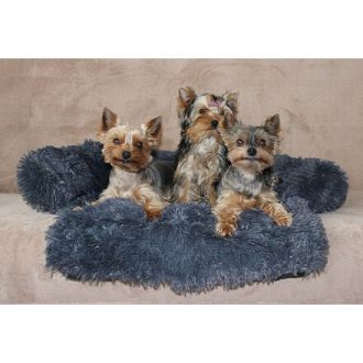 Petosofa kutyafekhely sötétszürke XS méret