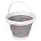 Összecsukható vödör, szürke csomagolásban, 1 db