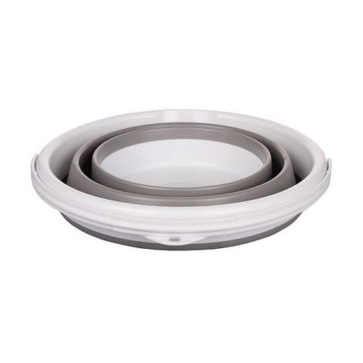 Összecsukható vödör, szürke csomagolásban, 1 db