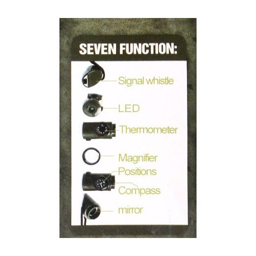 Whiz 7v1 multifunkcionális síp csomagolás 1 db