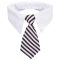 Gentledog dog necktie black-white clothing size L