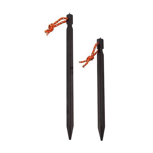 Alu Nail 23 sátorcövek fekete csomagolás 1 db