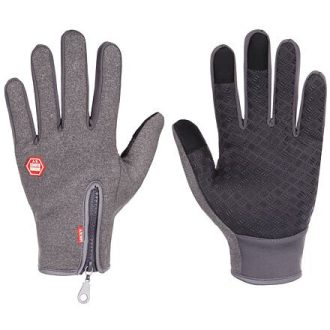 Bike Touch sportkesztyű szürke ruházat M-es méret