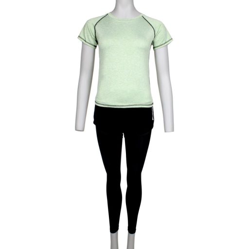 Runner Long 2W fitness set green clothing size XXL