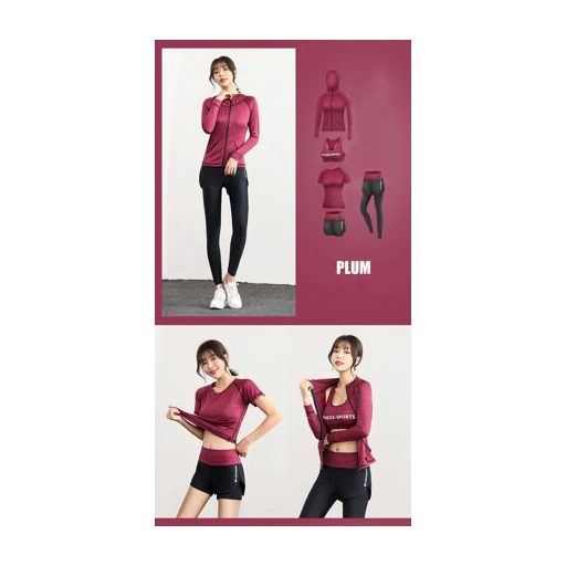 Runner Long 2W fitness szett szilvakék ruha S-es méret
