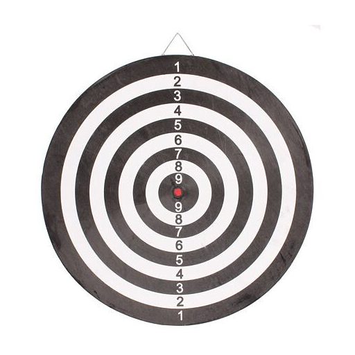 DB 45 darts tábla csomagolás 1 db