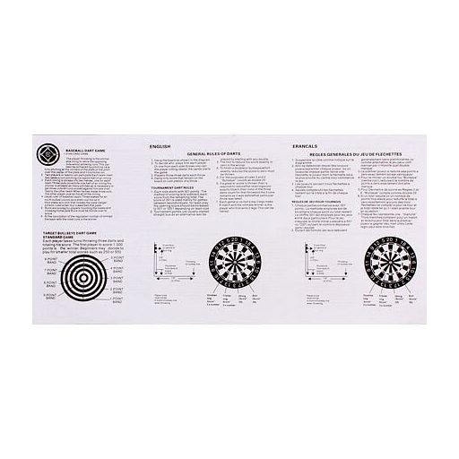 DB 45 darts tábla csomagolás 1 db