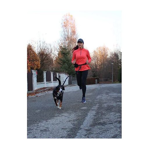 Runner Buddy 1.0 futókutya póráz fekete csomagolás 1 db