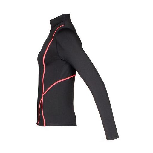 Női meleg női termo alsónemű fekete ruházat L-es méret
