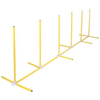   Kutyaedző agility akadály kutyáknak sárga csomagolás 1 szett