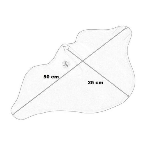 Face Plus téli maszk piros csomagolásban 1 db