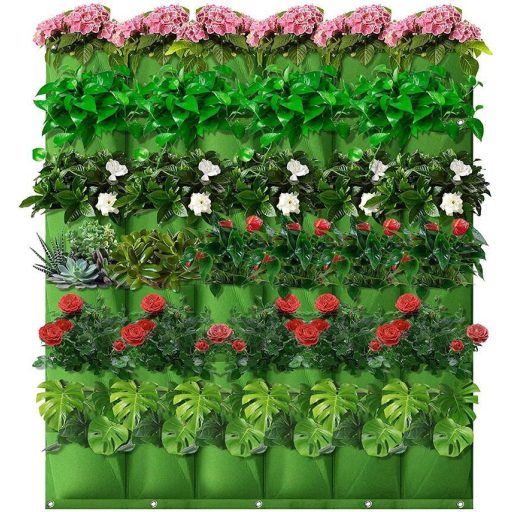 Wall Grow Bag 36 wall planting bag green packaging 1 pc