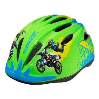 Rebel bike helmet for kids green clothing size XS-S