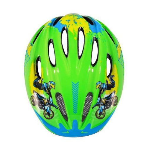 Rebel bike helmet for kids green clothing size XS-S