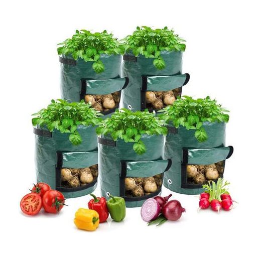 Zöldséges zsák 30 x 35 cm zöldségtermesztő zsák csomagolás 1 db