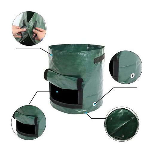 Zöldséges zsák 30 x 35 cm zöldségtermesztő zsák csomagolás 1 db