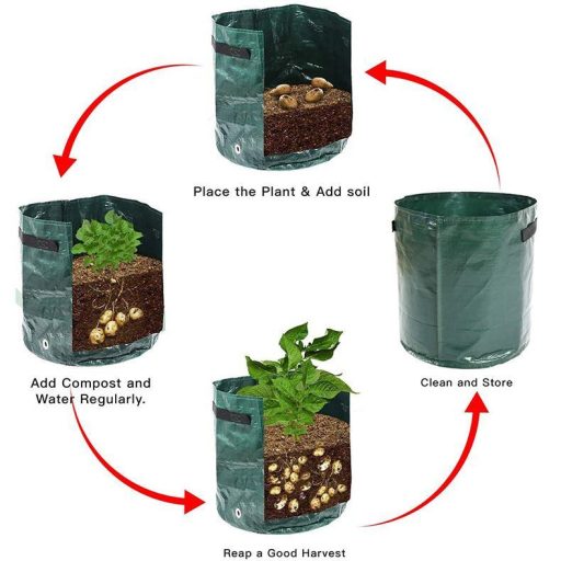 Veggie Bag 35 x 45 cm vegetable grow bag packaging 1 pc