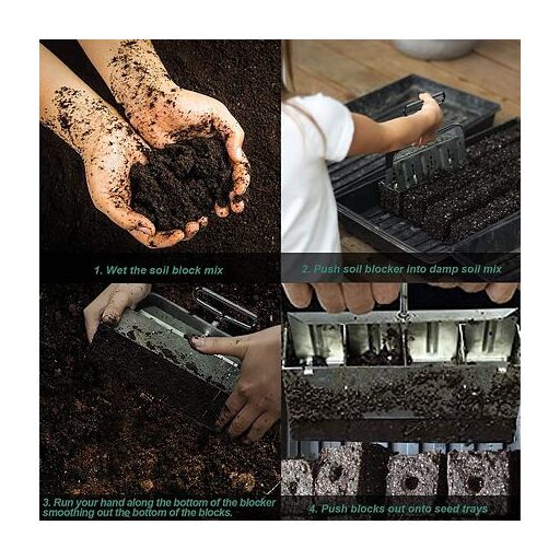 Talajblokkoló vetőmagültető eszköz csomagolása 1 db