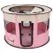Pet Round pet fence pink packaging 1 pc