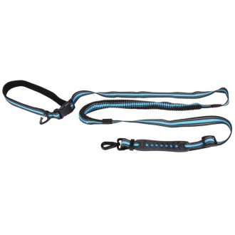 Runner Buddy 4.0 running dog leash blue packaging 1 pc