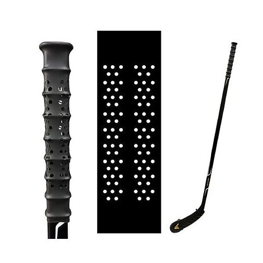 Perf Shrink Grip jégkorongütő markolat fekete csomagolás 1 db