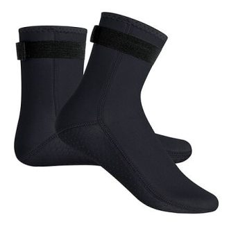 Dive Socks 3 mm neoprene socks black shoe size M