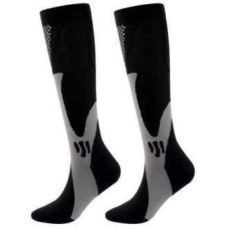 Racer kompressziós térdzokni fekete ruházat M-es méret