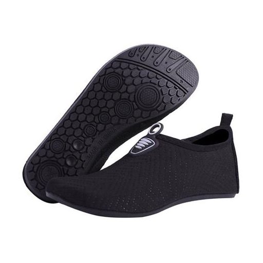 Skin neoprén cipő, piros-fekete, XXL-es méret