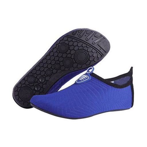 Skin neoprén cipő, piros, kék, XXXL-es méret
