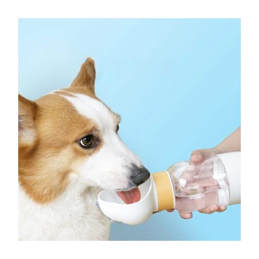 Utazó 2in1 kutyakulacs fehér csomagolásban 1 db