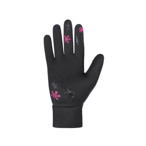 Puzzle WS gyerek kesztyű fekete-rózsaszín ruházat 13-14-es méret