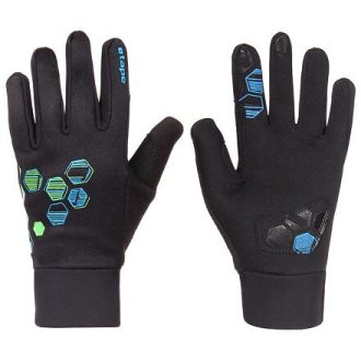   Puzzle WS gyerek kesztyű fekete-zöld ruházat 13-14-es méret