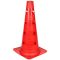 Vario kúp lyukakkal, piros, 46 cm, csomagolás: 1 db