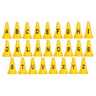   Ábécés készlet kúpok betűkkel csomagolásban 1 készlet