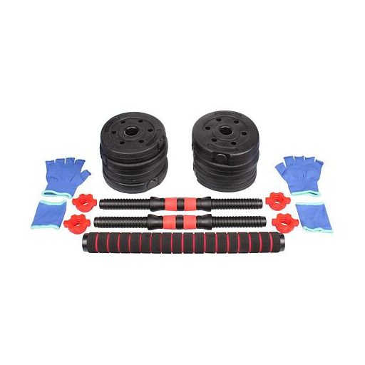 Power Set 10 súlyzós súlyzókészlet 10 kg-os csomagolás 1 szett
