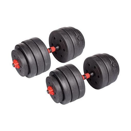 Power Set 20 súlyzós súlyzókészlet 20 kg-os csomagolás 1 szett